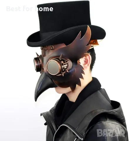 Хелоуин птица стиймпънк маски, снимка 3 - Други - 50403585