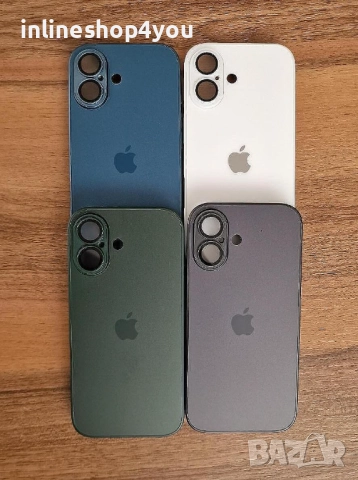Матов Стъклен Кейс за Apple iPhone 17 - Различни цветове