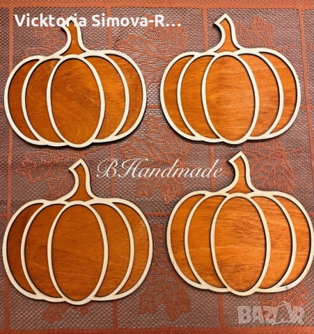 Дървени подложки за кафе, чай и основно ястие, снимка 6 - Прибори за хранене, готвене и сервиране - 47554053