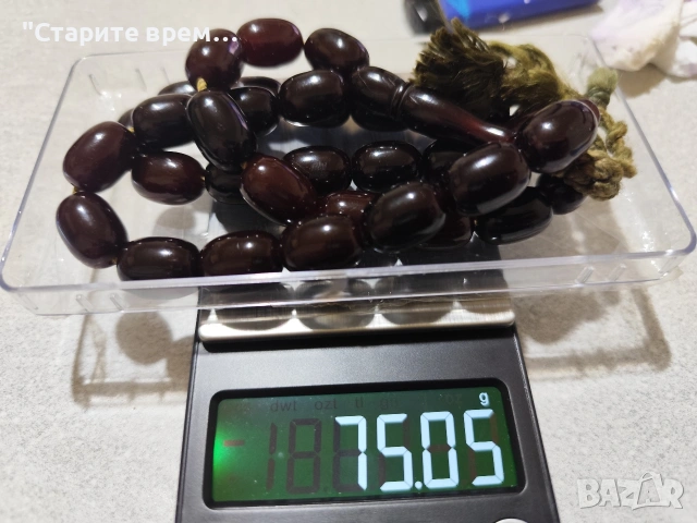 Османска Броеница /Каталин, Кехлибар, Бакелит, Фатуран/, снимка 10 - Други ценни предмети - 53087904