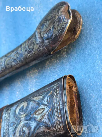 Сребърна кавказка шашка , снимка 9 - Колекции - 48408048