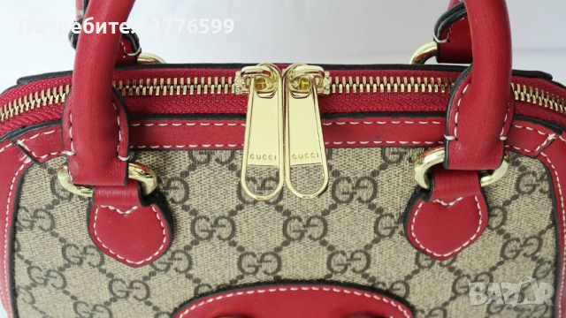 Оргинална дамска чанта GUCCI, снимка 11 - Чанти - 44688659