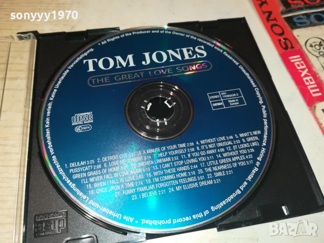 TOM JONES CD 0708251015