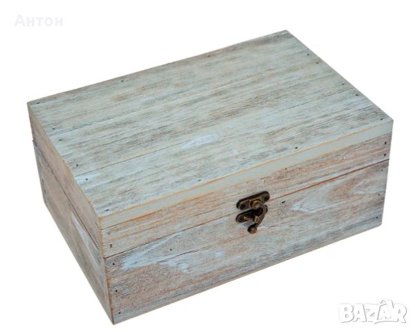 Стар дървен сандък, снимка 8 - Декорация за дома - 41266267