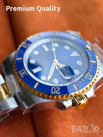 Rolex Submariner 40mm Gold Blue, снимка 2 - Мъжки - 49980654
