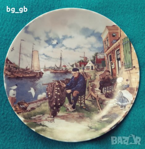 холандска декоративна чиния, снимка 1 - Декорация за дома - 11563621