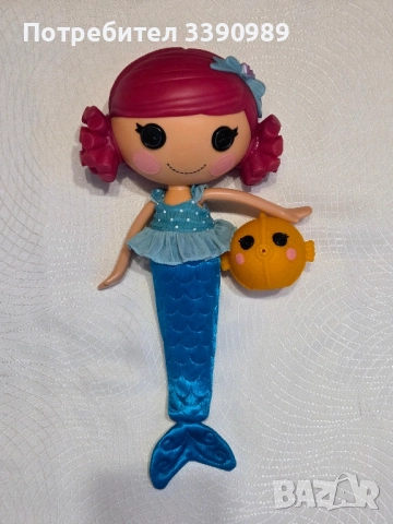 Голяма кукла Лалалупси русалка Lalaloopsy Mermaid 20лв., снимка 3 - Кукли - 52183706