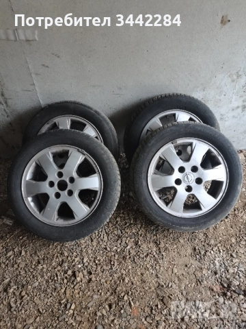 Лети джанти Опел с зимни гуми