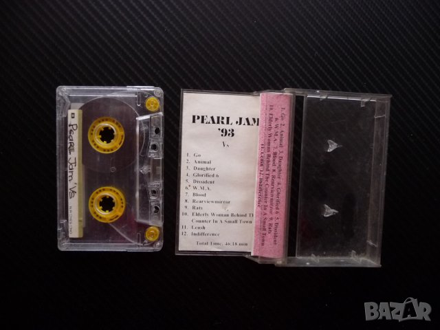 Pearl Jam Vs 93 rock гръндж рок музика Сиатъл 90-те класация, снимка 2 - Аудио касети - 41429842