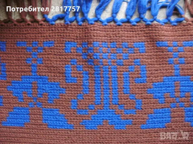 Уникален шал - Нов ! !, снимка 4 - Антикварни и старинни предмети - 48869188