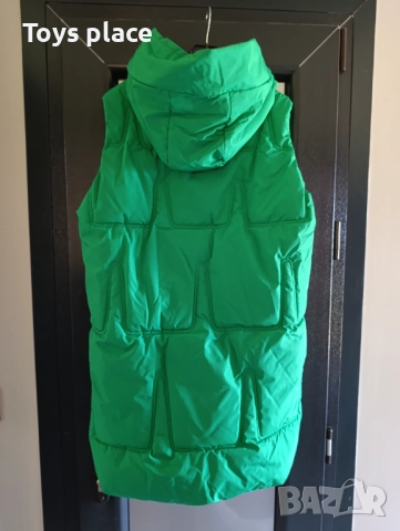 Нова дълга зелена грейка, снимка 6 - Якета - 52232868