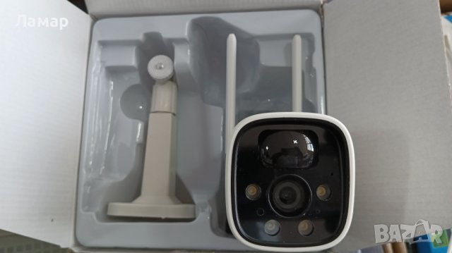 Соларна безжична водоустойчива камера WI FI 5MP iCSee LED осветяване, снимка 4 - IP камери - 41118644