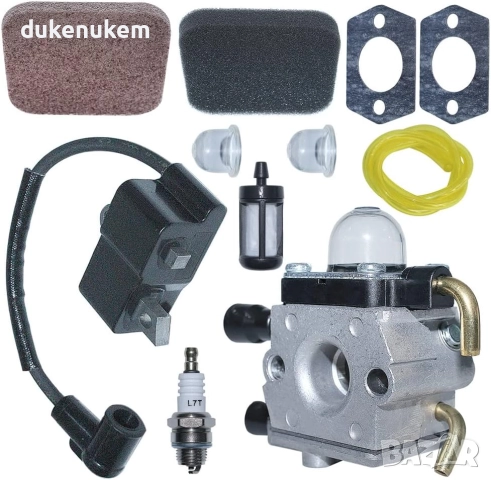 Карбуратор + Бобина комплект за Stihl FS75 / FS80 / FS85 – пълен ремонтен сет, снимка 6 - Градински инструменти - 52694909