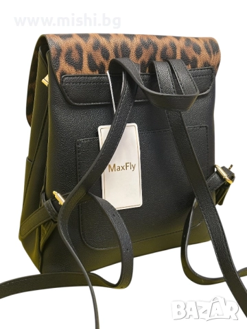 Дамска раница Леопард, снимка 5 - Раници - 52822210