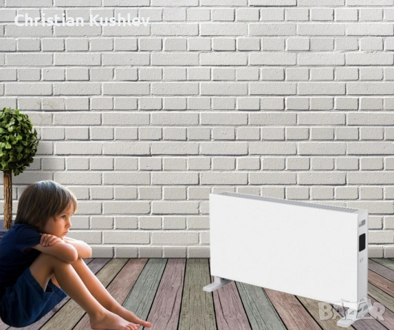Конвектор  K37, стоящ, 2000W, Wi-Fi, снимка 2 - Друга електроника - 53220211