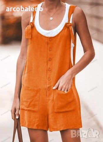 Дамски моден летен къс гащеризон, 8цвята , снимка 14 - Гащеризони - 41565956