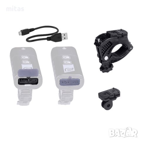 Предна LED светлина за велосипед фар FORCE TORCH 2000LM USB, Powerbank, снимка 2 - Аксесоари за велосипеди - 42732182