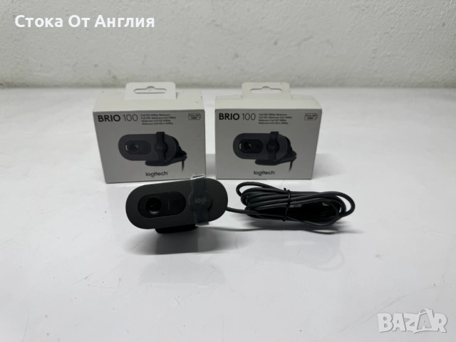 Kамера уеб - Logitech Brio 100 / 1920x1080 FullHD