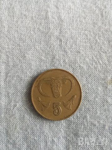 5 цента от 1994 г. от Кипър, снимка 2 - Нумизматика и бонистика - 35940762
