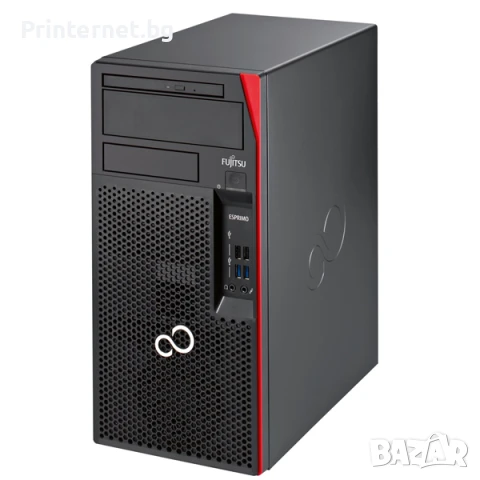 Fujitsu Esprimo P558 - i5-9400F, 16GB DDR4, 256GB NVME, QUADRO 2000, DVD, снимка 3 - Работни компютри - 50706909