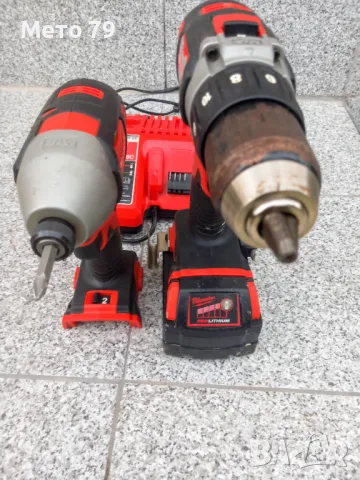 Milwaukee M18 BDD и M18 BID Винтоверт и Импакт, снимка 7 - Винтоверти - 49613835