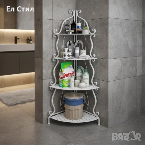 Елегантен ъглов рафт – стилно решение за максимално използване на пространството, снимка 3 - Декорация за дома - 53575046