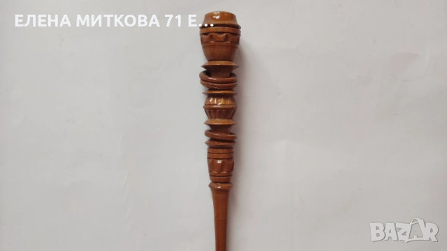 Две дървени лули за декорация, снимка 5 - Антикварни и старинни предмети - 53773805