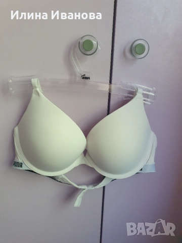 Сутиен с повдигащ ефект Puma, снимка 4 - Бельо - 49390368