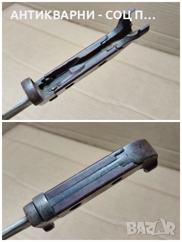 Комплектен Стар Руски Щик Нож. / НОМЕР 1566., снимка 7 - Антикварни и старинни предмети - 53661444