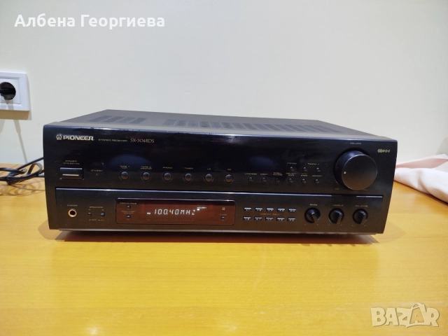 Усилвател PIONEER SX -304 RDS, снимка 8 - Ресийвъри, усилватели, смесителни пултове - 52980823