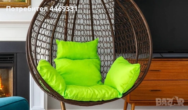 Градинска висяща люлка тип гнездо,яйце–Промоция!, снимка 4 - Други стоки за дома - 52373465