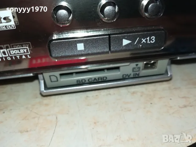 PANASONIC HDD DVD HIFI VIDEO-ВНОС SWISS 0201251803, снимка 10 - Плейъри, домашно кино, прожектори - 48521601