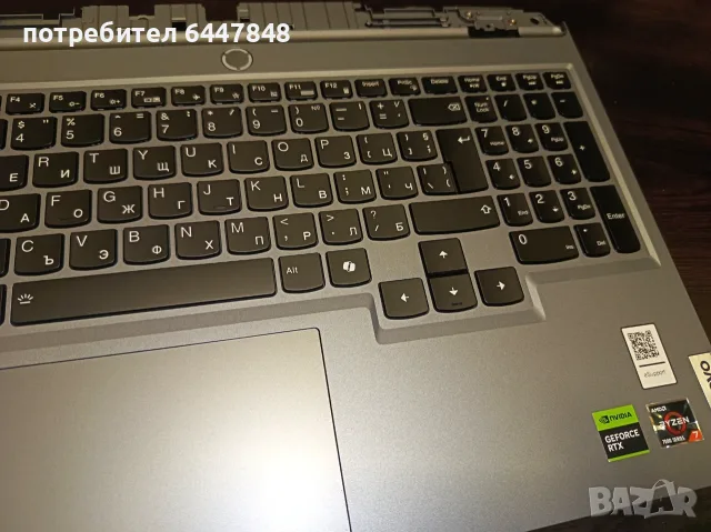 Lenovo LOQ 15ARP9 клавиатура ОРИГИНАЛНА (КОД 5), снимка 3 - Части за лаптопи - 56244928