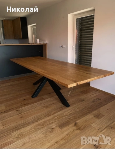 трапезна маса масив дъб , снимка 14 - Маси - 53541381