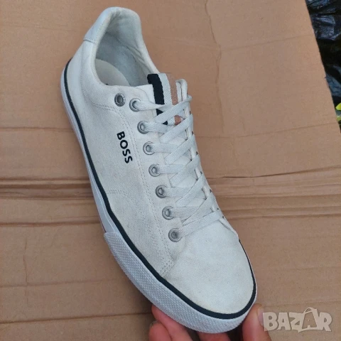 HUGO BOSS Aiden  платнени маратонки /кецове номер 44, снимка 10 - Кецове - 50785620