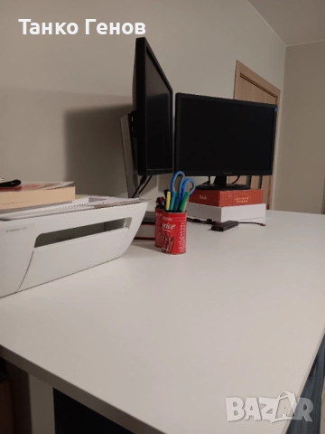 Регулируемо бюро SVANEKE 80x160, бяло