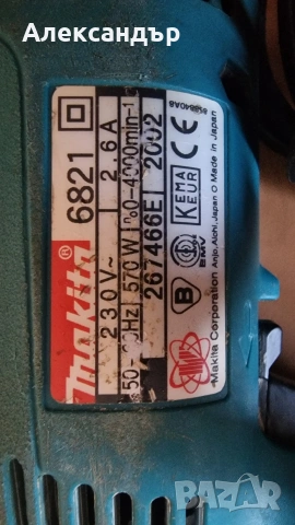 Ел. винтоверт Makita, снимка 6 - Винтоверти - 53132965