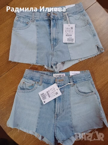 Нови , дънкови панталонки Pull & Bear Размер 34 и 36