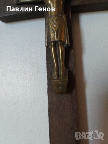 Стар кръст , Исус Христос 25х12.5см, снимка 9 - Други ценни предмети - 41394368