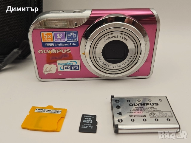 Olympus U5000 digital camera 12mp дигитална камера фотоапарат 5х zoom, снимка 13 - Фотоапарати - 51935114