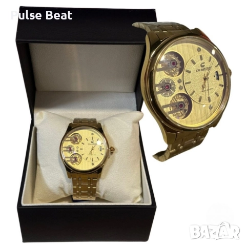 Луксозен мъжки часовник със съвършени детайли