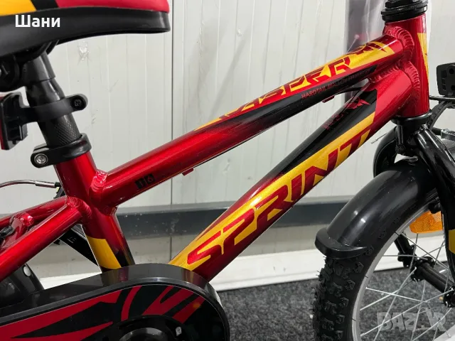 SPRINT Велосипед CASPER ALLOY 16" M RED

, снимка 4 - Детски велосипеди, триколки и коли - 49894501