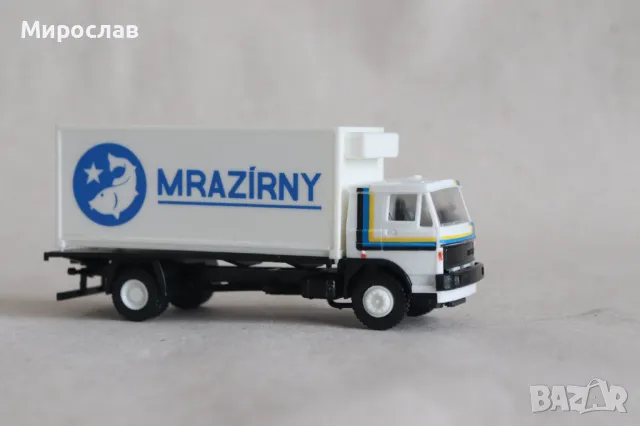 IGRA 1:87 H0 LIAZ SKODA КАМИОН ТИР ИГРАЧКА МОДЕЛ, снимка 5 - Колекции - 49453053