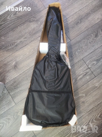 НОВА Акустична китара 96 см размер 7/8– Пълен комплект за начина, снимка 7 - Китари - 53744445