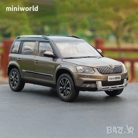 Skoda YETI SUV - мащаб 1:18 на Paudi моделът е нов в кутия, снимка 2 - Колекции - 52979511