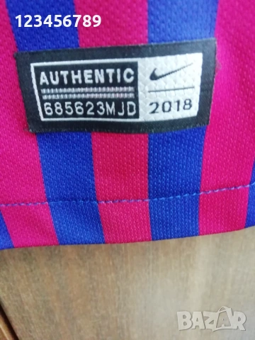 Barcelona Messi Nike 2018/2019 оригинална тениска фланелка Барселона Меси , снимка 6 - Тениски - 53272842