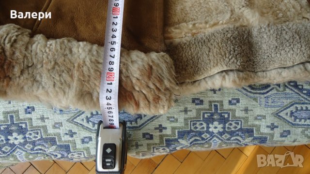 Дамски дълъг кожух-агнешка кожа естествена-монголски, снимка 2 - Други - 38712436