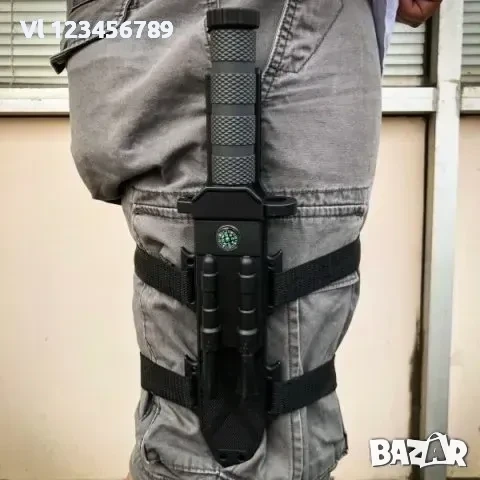 Тактически фиксиран нож за оцеляване 178х317 мм, снимка 5 - Ножове - 53862187