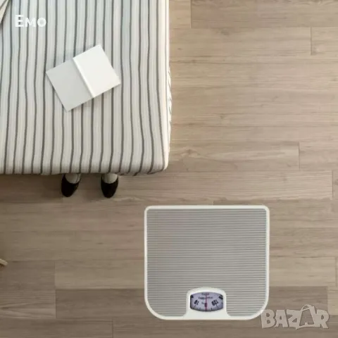 Кантар за тегло механичен - 130кг, РVС к. повърхност, Сив, снимка 4 - Електронни везни - 48540571