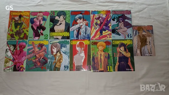 Продавам лот манга Chainsaw Man – volume от 1 до 13